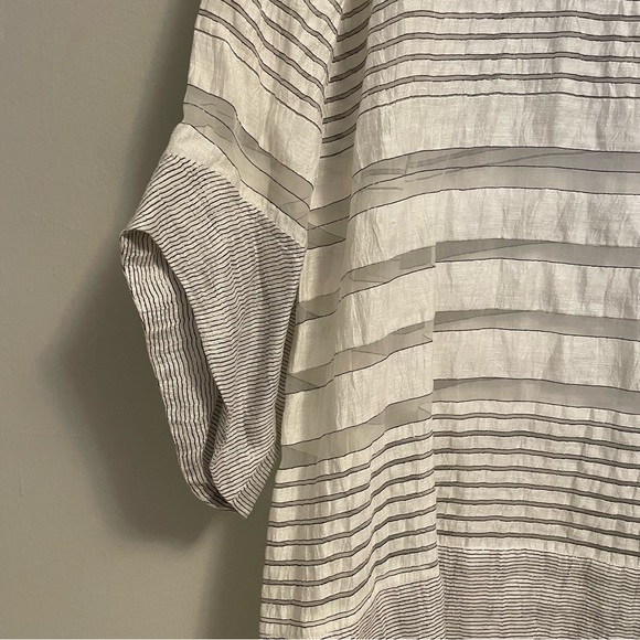 Rachel Roy Linen Blend Tunic - Picture 6 of 8